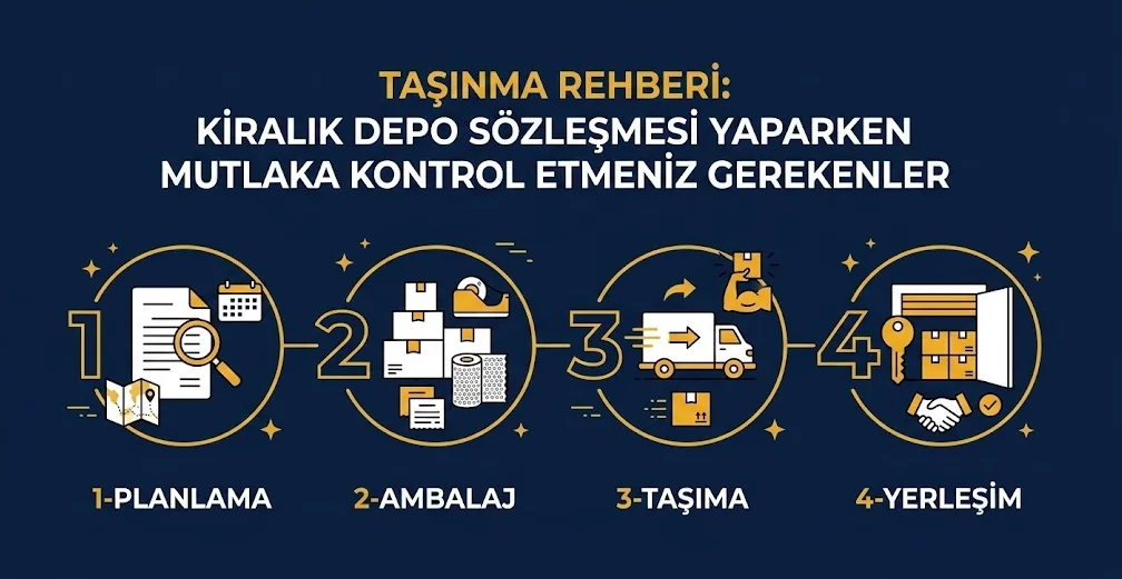 Kiralık Depo Sözleşmesi Yaparken Mutlaka Kontrol Etmeniz Gerekenler